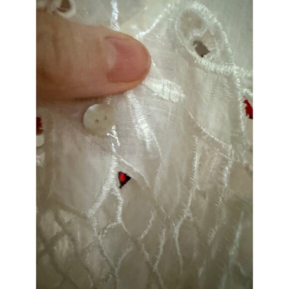 Sundance Ayre white top NWT womens L - Picture 10 of 10